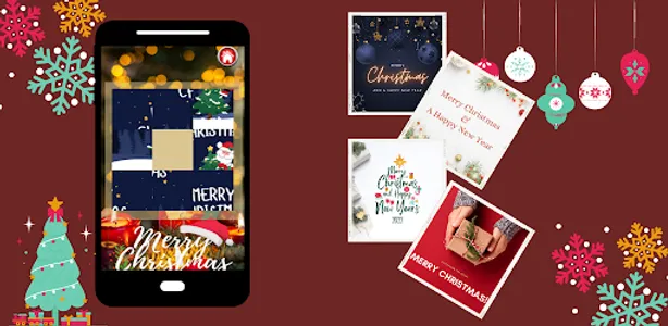 Christmas Cards Maker & Wishes screenshot 3