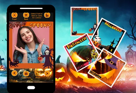 Happy Halloweens Greetings and screenshot 2