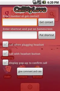 CallMyLovePro screenshot 0