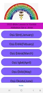 CCC 2023 Bible Lesson Yoruba screenshot 0