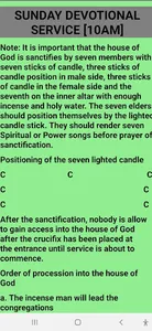 CCC Order of Service screenshot 6