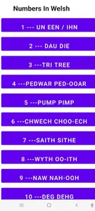 Numbers In Welsh screenshot 4