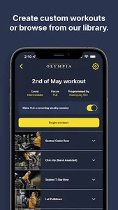 OlympiaMember screenshot 1