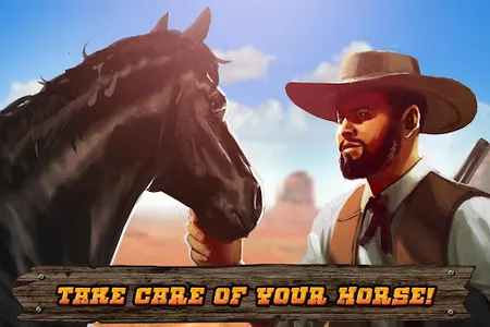 Cowboys Horse Racing Derby screenshot 1