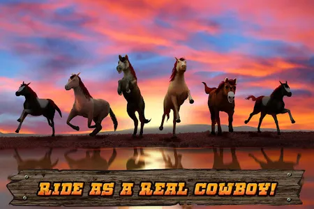 Cowboys Horse Racing Derby screenshot 4