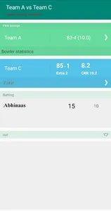CricStory screenshot 2