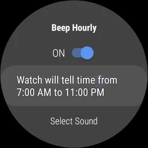 Beep Hourly Pro - For Wear OS  screenshot 4