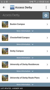 DerbyUni screenshot 2