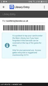 University of Dundee screenshot 1