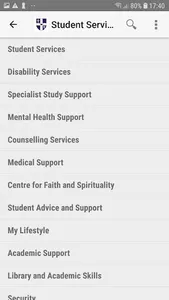 myLboro screenshot 1