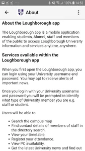 myLboro screenshot 4