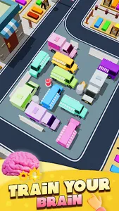 Сar Parking Jam 3D with Cops screenshot 1