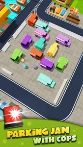 Сar Parking Jam 3D with Cops screenshot 4