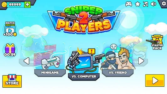 Two Players Sniper Games screenshot 9