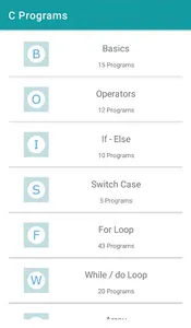 C Programs screenshot 0