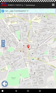 Омега такси гр.  Г. Оряховица screenshot 2