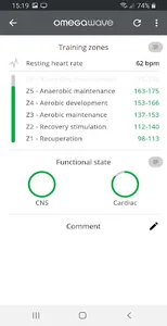 Omegawave screenshot 2