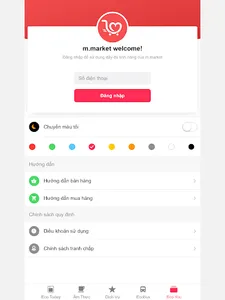 m.market - chợ ẩm thực và dịch screenshot 8