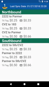 MoPac Toll Rates screenshot 1
