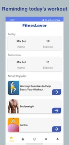FitnesLover screenshot 0