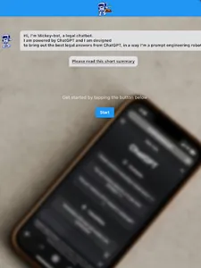 Mickey-bot screenshot 2