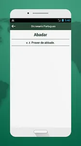 Dicionario Portugues screenshot 2