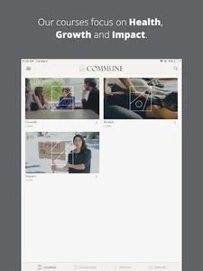 Commune: Life-Changing Courses screenshot 6