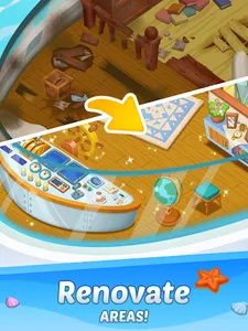 Merge Cruise : Renovate Ship screenshot 10