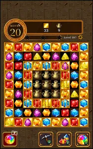 Magic Pharaoh Jewels : Match 3 screenshot 10