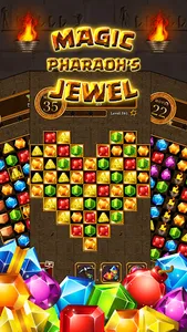 Magic Pharaoh Jewels : Match 3 screenshot 3