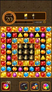 Magic Pharaoh Jewels : Match 3 screenshot 4