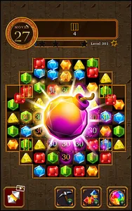 Magic Pharaoh Jewels : Match 3 screenshot 7