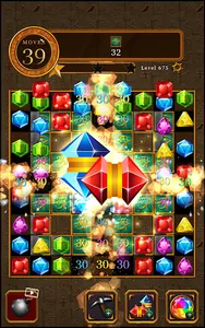 Magic Pharaoh Jewels : Match 3 screenshot 8