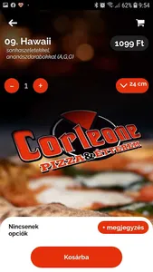 Corleone Pizza & Étterem screenshot 2