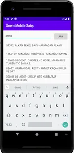 Önem Yazılım Mobil Satış screenshot 4