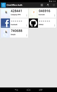 OneOffice Auth screenshot 1