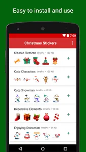 Christmas Sticker Packs screenshot 1