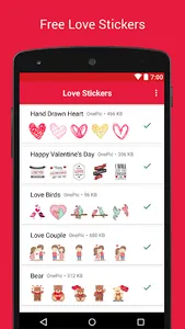 Love Stickers for Whatsapp screenshot 7