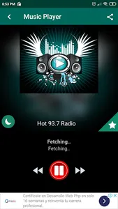 Tunner for hot 93.7 radio screenshot 0