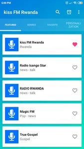 kiss fm radio rwanda Online screenshot 3