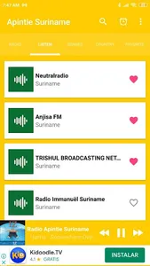 radio apintie suriname App screenshot 1