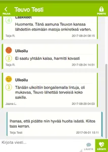 Onerva hoivaviestintä screenshot 1