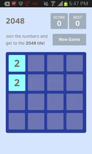 2048 screenshot 0