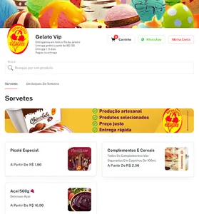 Sorveteria 4 Estações screenshot 2