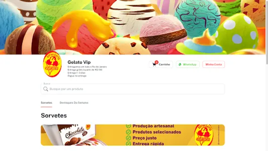 Sorveteria 4 Estações screenshot 5