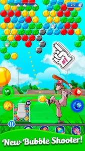 Baseball Bubble Shooter screenshot 0