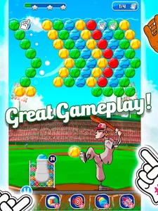 Baseball Bubble Shooter screenshot 14