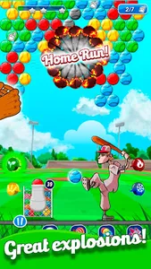 Baseball Bubble Shooter screenshot 4