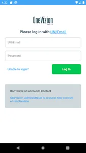 FieldVizion UAT screenshot 1