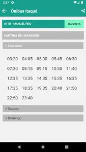 Ônibus Itaquá - Linhas e Horár screenshot 2